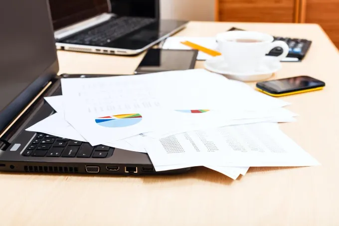 Revisión de documentos contables y registros financieros